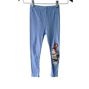 Zara x Paw Patrol Kids Ribbed Leggings 4/5 Years